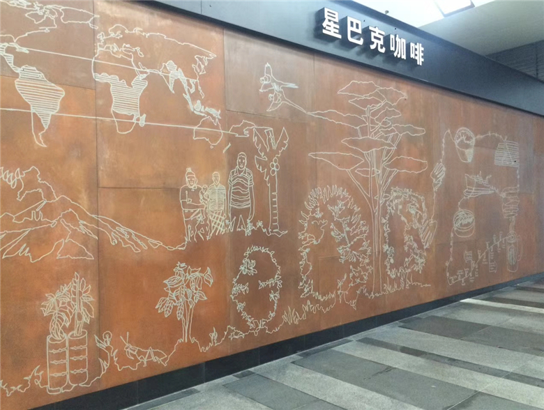 嘉兴耐候钢幕墙